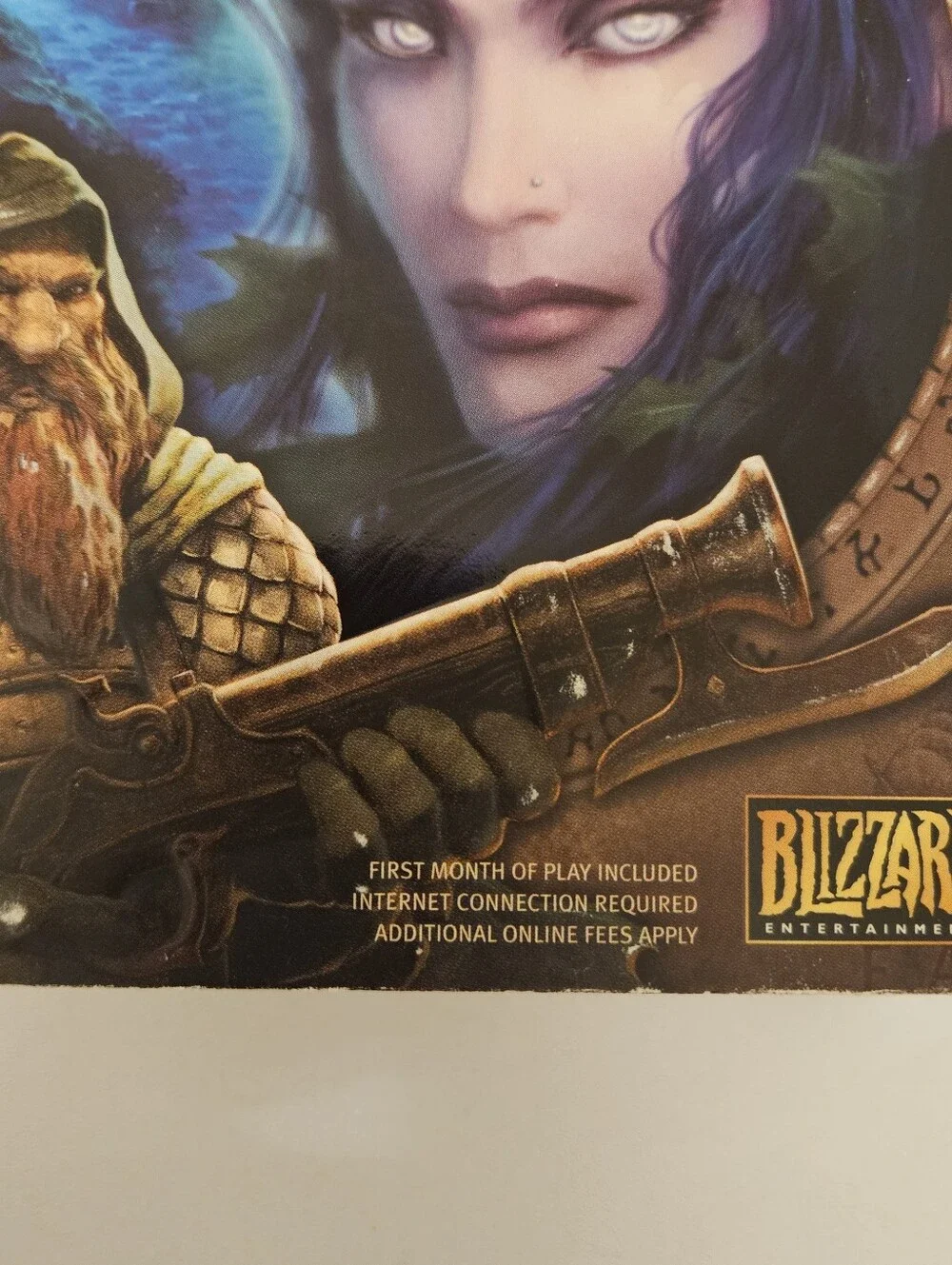 World of Warcraft PC Game Box Fantasy Artwork Original Big Box Edition Complete